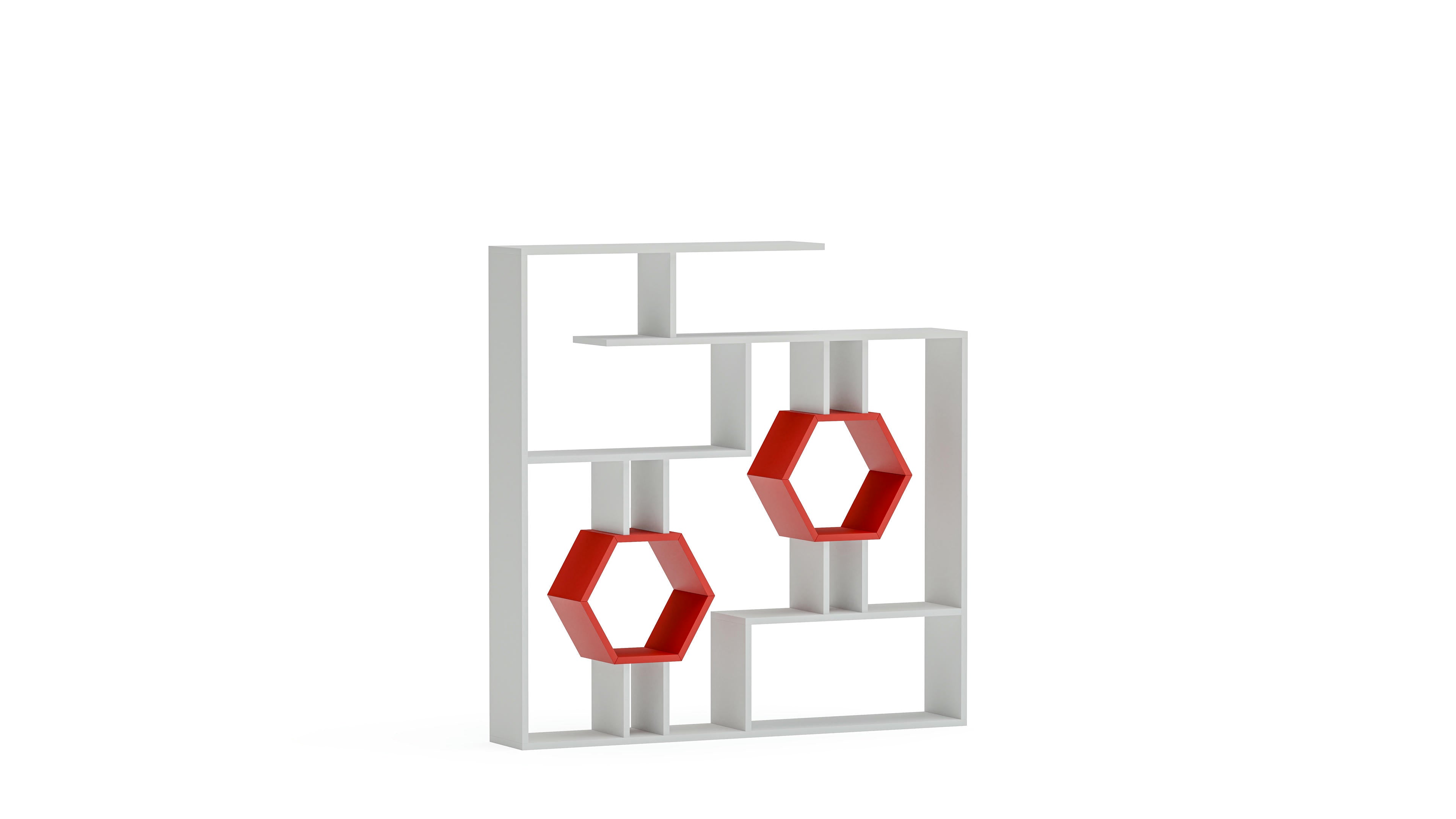 Tamara Geometric Bookshelf 12