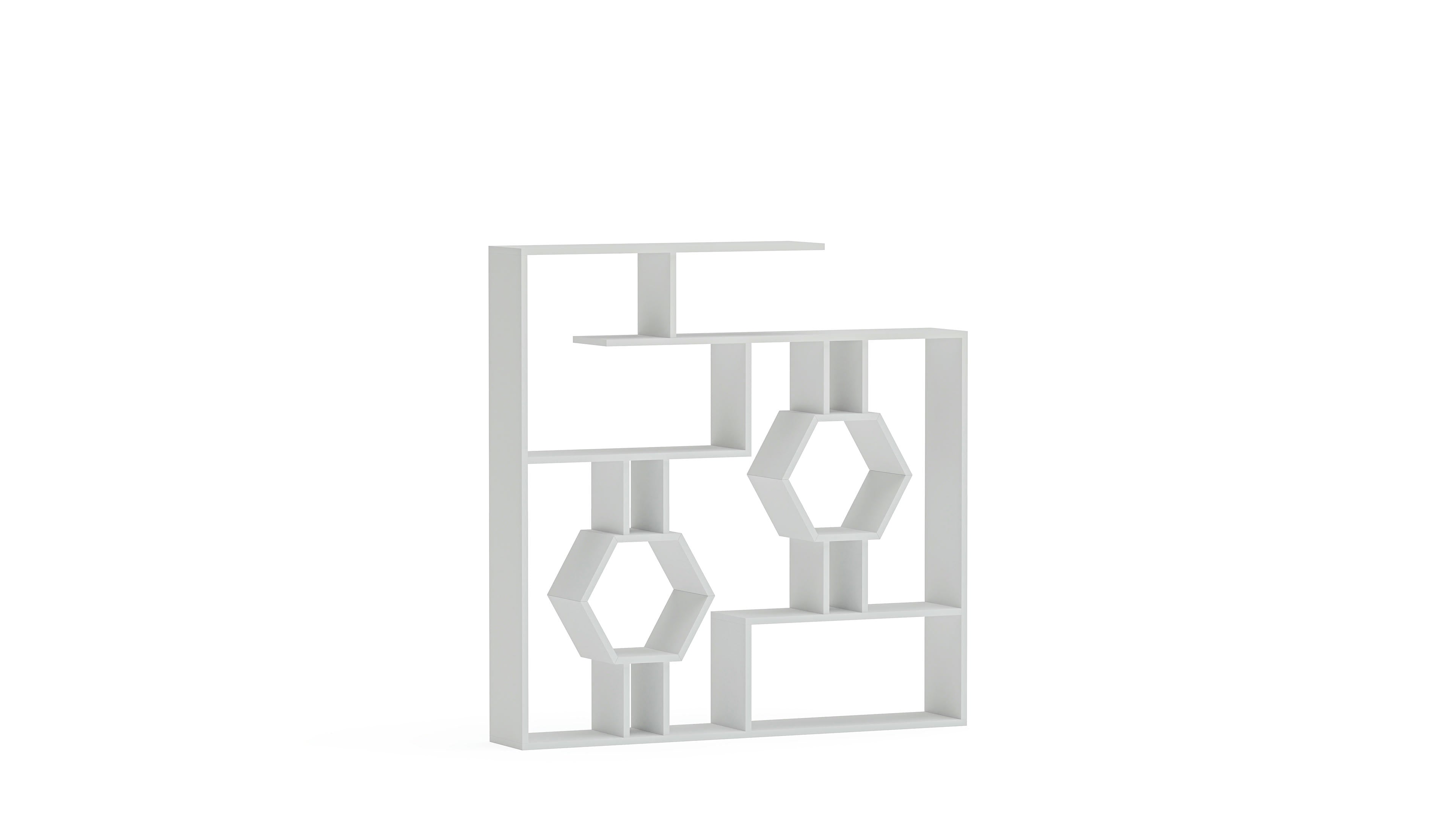 Tamara Geometric Bookshelf 6