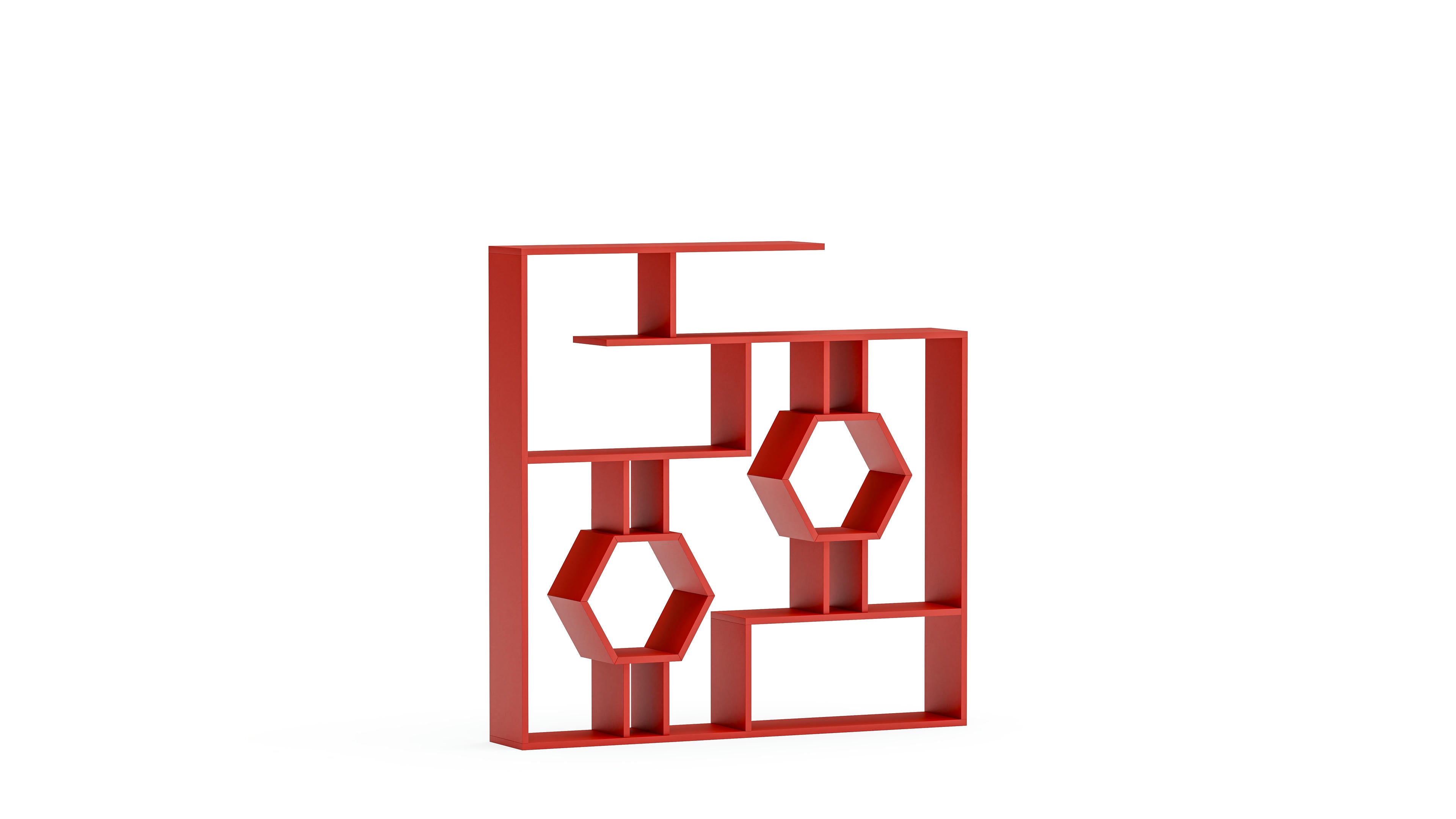 Tamara Geometric Bookshelf 30