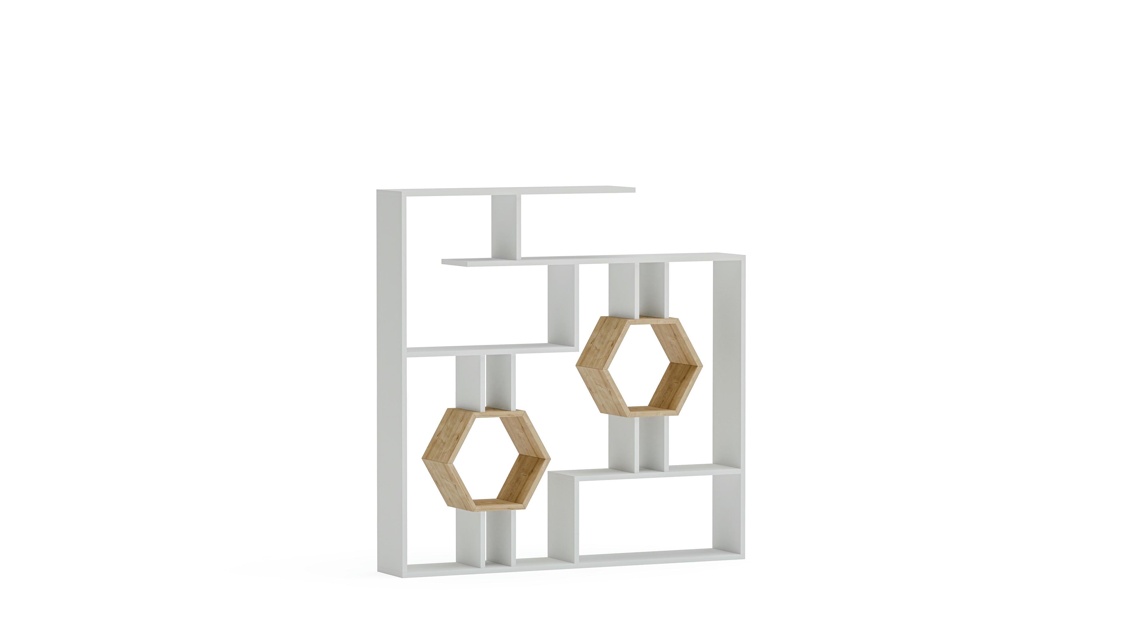 Tamara Geometric Bookshelf 48